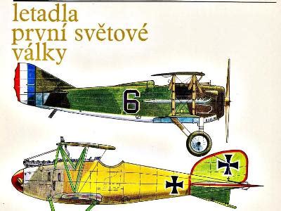 Ilustrace letadla z první světové války