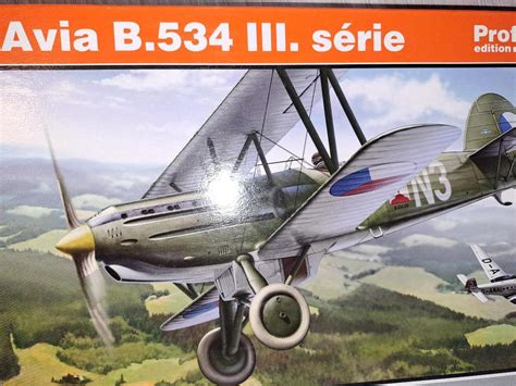Historické letadlo Avia B-534