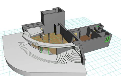 3D model budovy