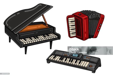 Ilustrace hudebních nástrojů