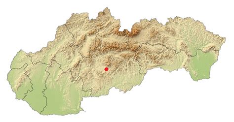 Mapa s vyznačenými body zájmu