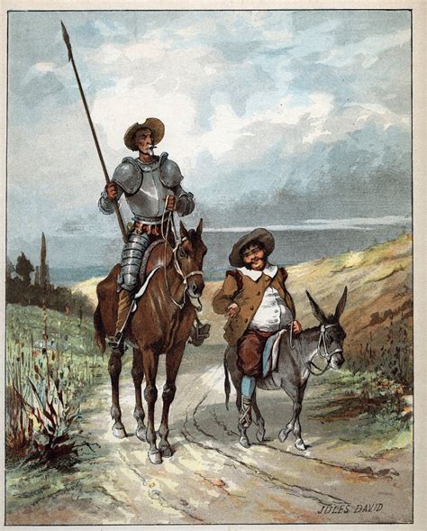 Ilustrace z knihy Don Quijote