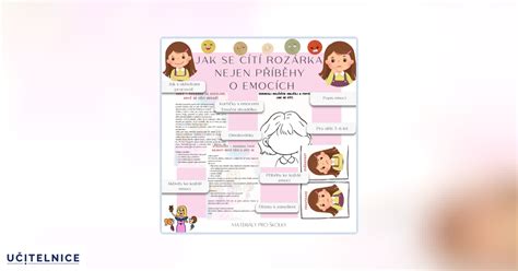 děti pracující s plakáty o emocích