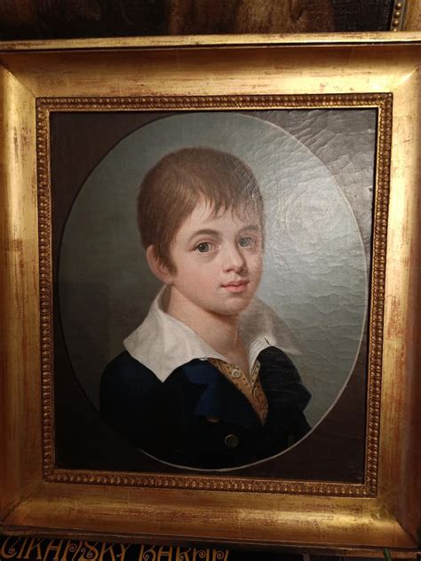 Portrét mladého Josefa Kratochvila