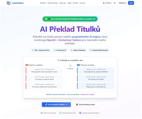 Překlad seriálových titulků