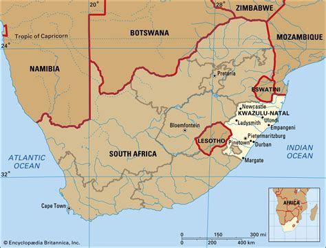 Krajina provincie KwaZulu-Natal