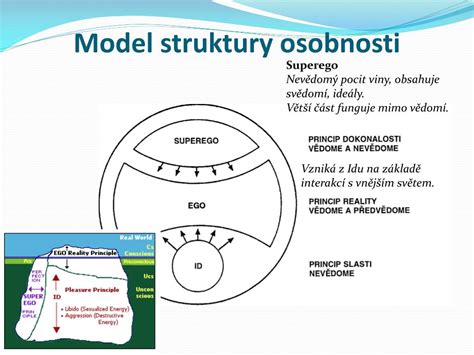 schéma struktury osobnosti