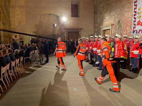 Fotografie z ceremoniálu předávání prstenů Rytířů Rubikonu