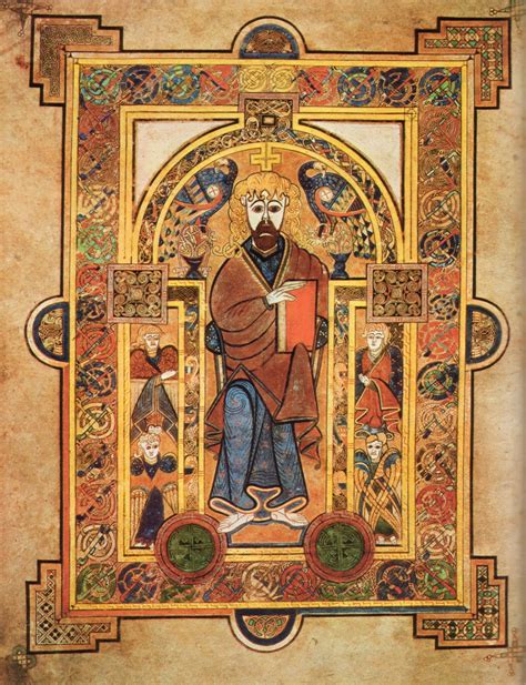 Ilustrace z Book of Kells