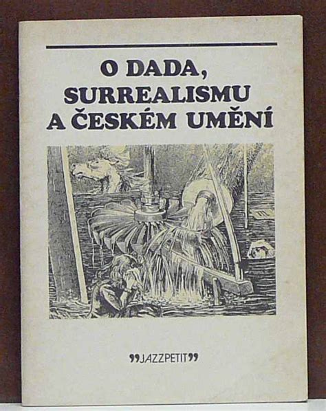 Obálka knihy o českém surrealismu