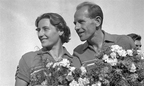 Emil Zátopek a Dana Zátopková