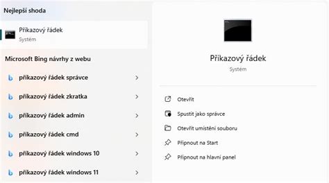 Ilustrace příkazového řádku s příkazy pro obnovení IP