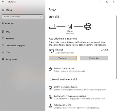Nastavení IP adresy v systému Windows