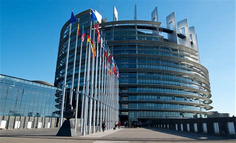 Evropský parlament v Bruselu