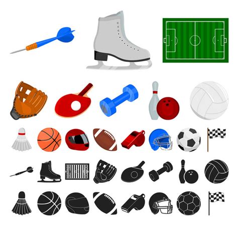 Ilustrace znázorňující různé druhy sportovních prožitků