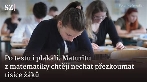 Ilustrace studentů připravujících se na maturitu z matematiky