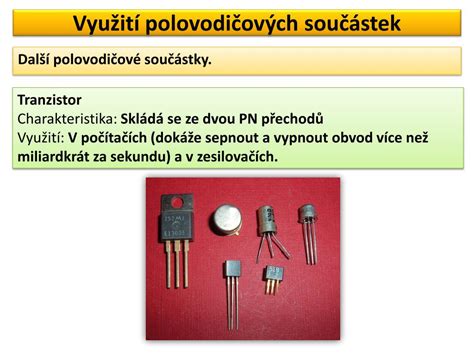 Výrobní proces polovodičových součástek