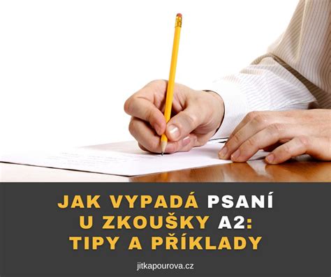 Ilustrace studenta při psaní zkoušky