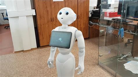 Robot Karel Pepper na akci