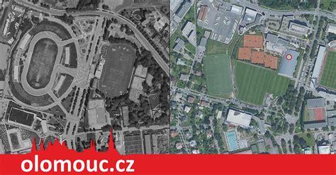 Mapa Olomouce s vyznačením budovy Přírodovědecké fakulty
