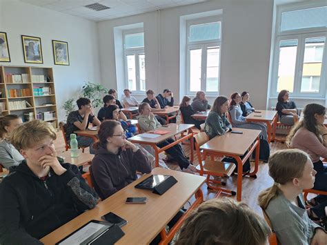 Studenti na přednášce