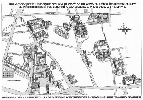 Mapa Univerzity Karlovy