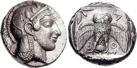 Starověká athénská tetradrachma