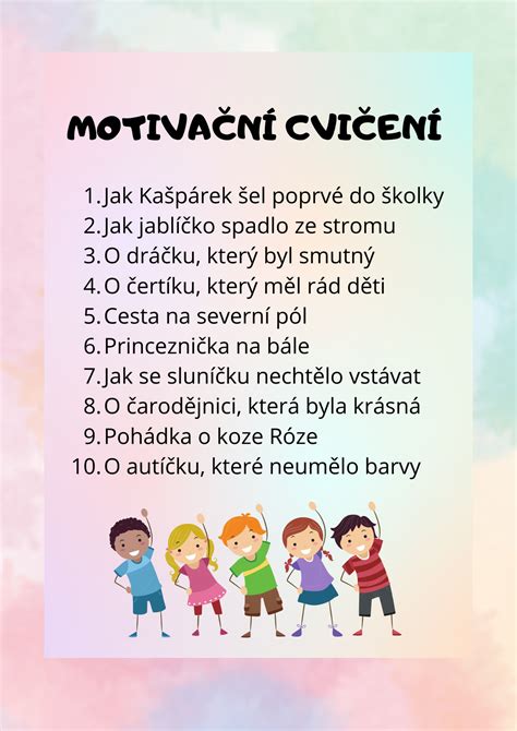Motivace dětí