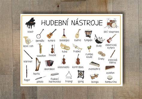 hudební nástroje