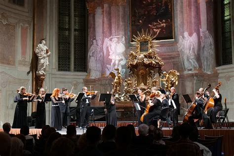 Program koncertu Pražského komorního orchestru