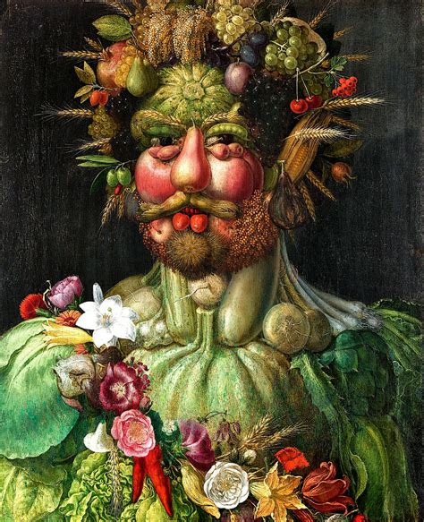 Giuseppe Arcimboldo - Rudolf II. jako Vertumnus
