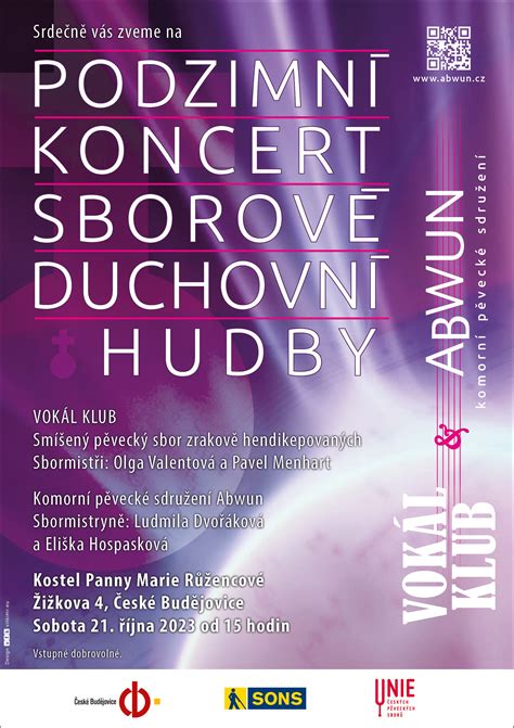 Mapa festivalů sborové hudby v ČR
