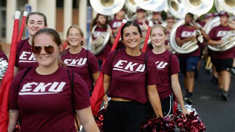 mapa kampusu Eastern Kentucky University