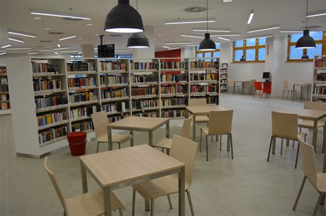 Interiér Ústřední knihovny VŠB