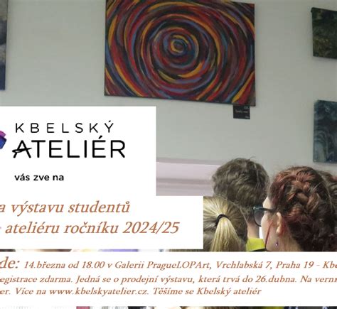 Výstava uměleckých děl studentů