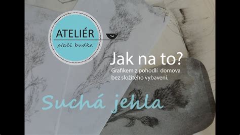 Technika suché jehly - ukázka