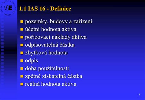 Definice aktiva dle IFRS a české legislativy