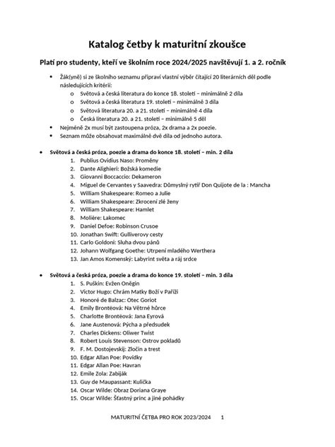 Infografika s přehledem změn v maturitní zkoušce