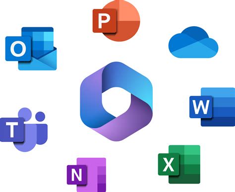 Ilustrace aplikací Microsoft Office