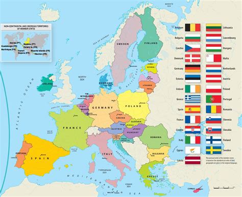 Mapa Evropské unie s vyznačenými úrovněmi finanční gramotnosti