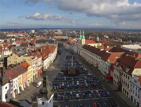 Mapa Univerzity Hradec Králové