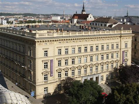 Mapa kolejí Masarykovy univerzity v Brně