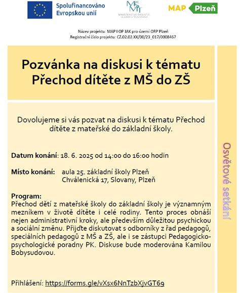Obrázek znázorňující přechod dítěte z MŠ do ZŠ