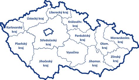 Mapa univerzit v ČR nabízejících studium psychologie