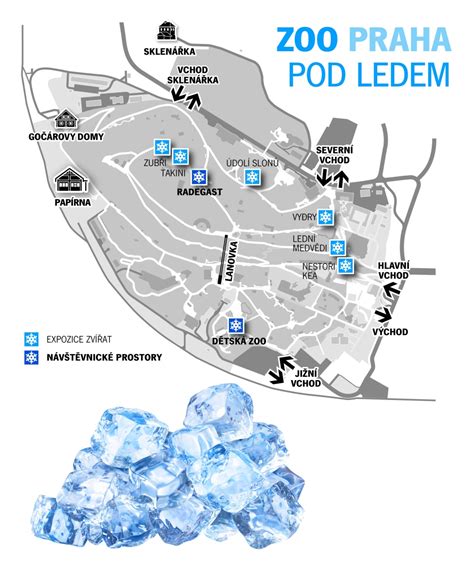 Mapa s vyznačenými místy konání zkoušek (Kosmonosy, Praha)