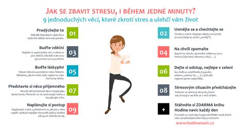 Infografika s tipy pro zvládnutí stresu u přijímacích zkoušek