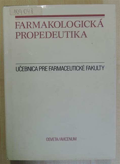obálky odborných publikací farmaceutické fakulty