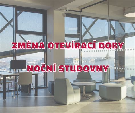 Interiér noční studovny UP Olomouc