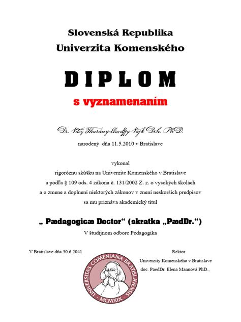 Diplom s titulem Ing.