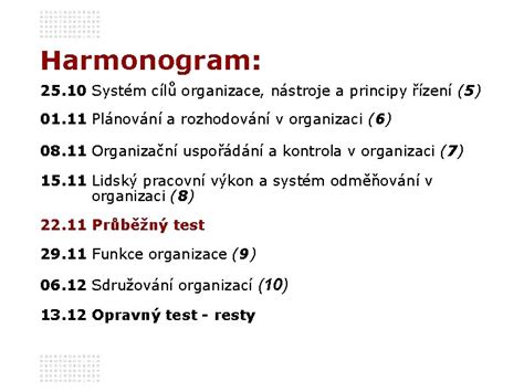 Harmonogram rigorózního řízení